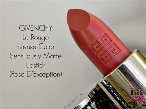 son givenchy le rouge review|Givenchy rose d'exception.